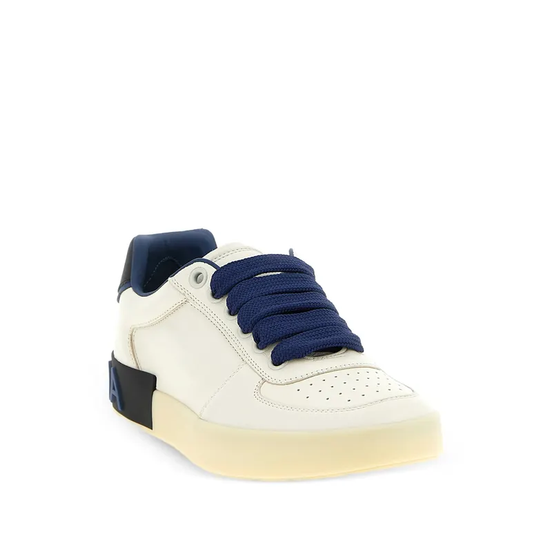 Dolce & Gabbana Portofino Leather “Neutrals/Blue” | CS2392 A0218 8F190