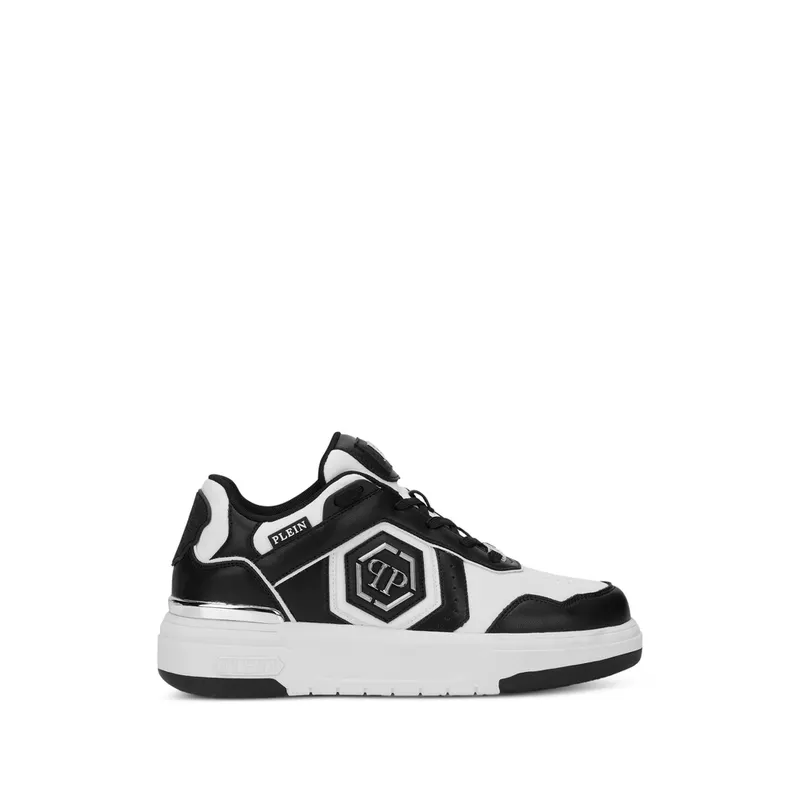 Philipp Plein Logo-plaque Panelled “White/Black” | USC0925 PTE003N 0102