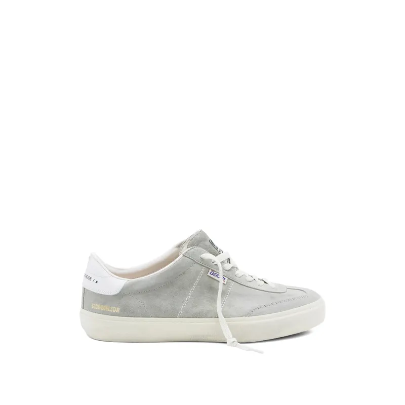 Golden Goose Soul-Star Suede “Grey/White” | GMF00464 F008346 60460