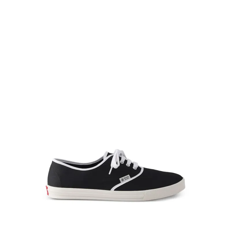 Prada Contrast-trim Lace-up “Black” | 2EE467 F G000 3LKE F0632