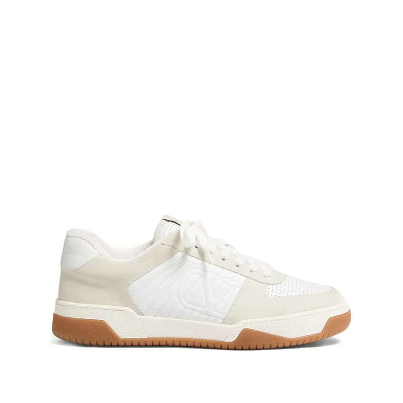 Valentino Garavani Logo-detail Perforated “White/Neutrals” | 8Y2S0M78ZZM 0BO