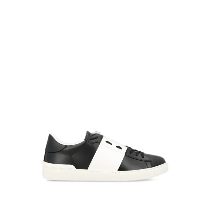 Valentino Garavani Calfskin Open “Black/White” | 8Y2S0830BLU 0NI