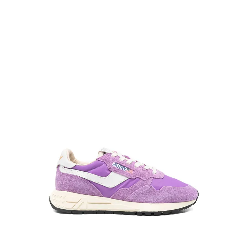 Autry Suede Panelled “Purple/White” | WWLW NC32