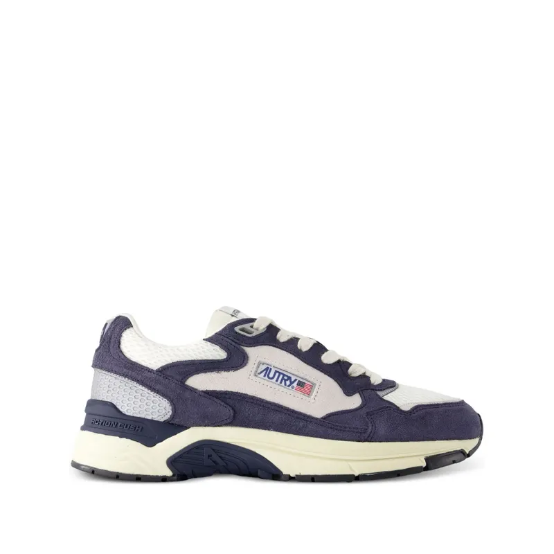 Autry Hyperway Low-top Round-toe “Blue” | HYLM SA06