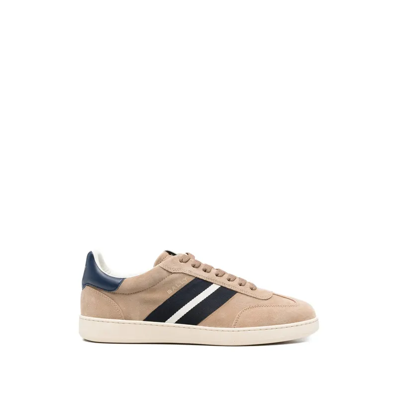 Bally Striped-panel “Neutrals/Blue” | MSK0F7 SU013 U8N6