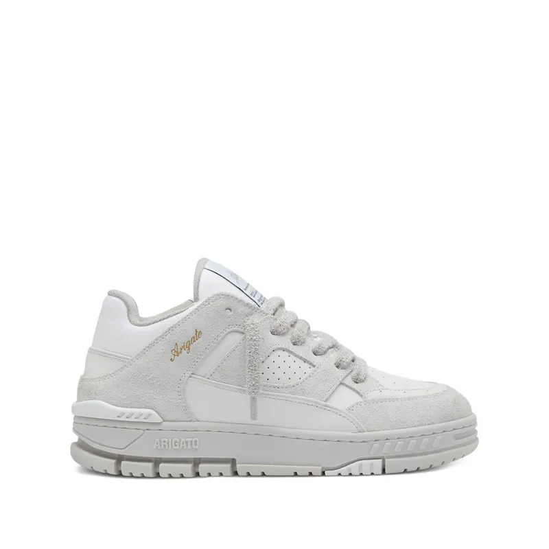 Axel Arigato Area Lo Leather “White/Grey” | F3677001 AREA LO FL WHITE
