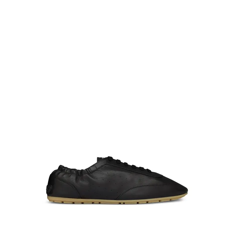 Saint Laurent Lewis Elasticised-heel Leather “Black” | 862568 25V00 1000