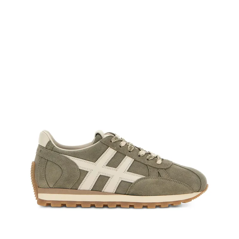 Hogan H671 86ER Lace-up Fastening “Green” | HXW7010FP0CU HO0RV7