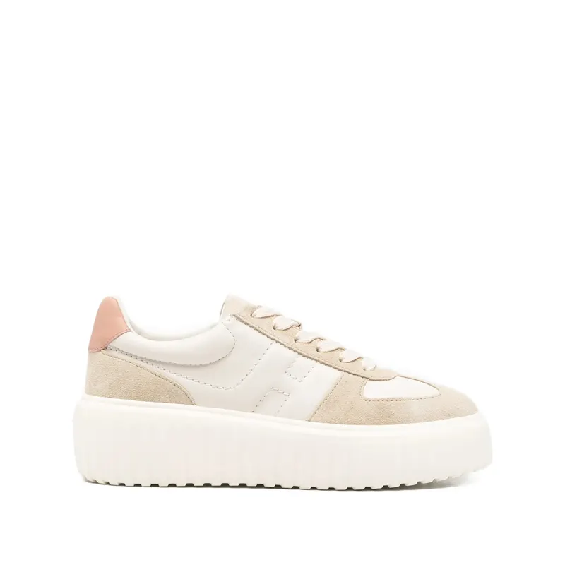 Hogan H-stripe Platform “Neutrals” | HXW6450FY40U HC0RV8