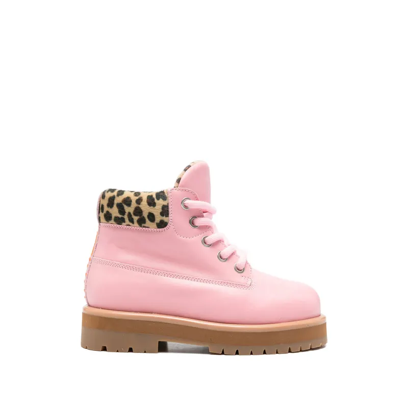 Pdf Strada Low Cheetah-print “Pink” | DFM45012 S0024 PINK