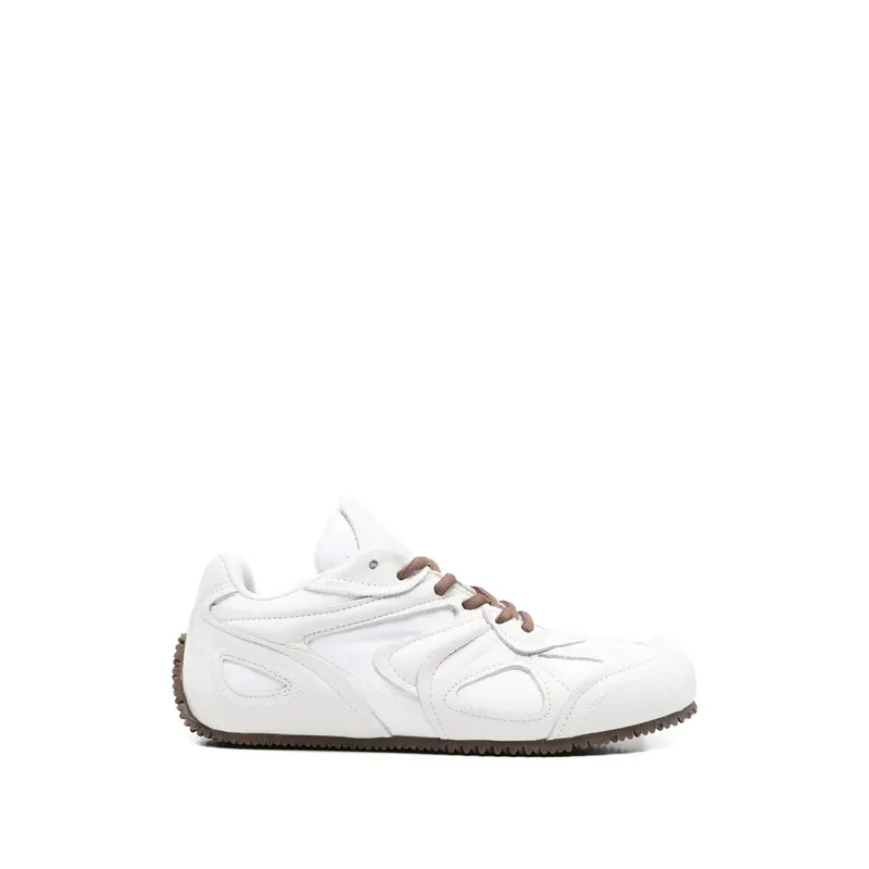 Axel Arigato Paneled-detail Lace-up Fastening “White” | F3920001 SLOW WHIGU