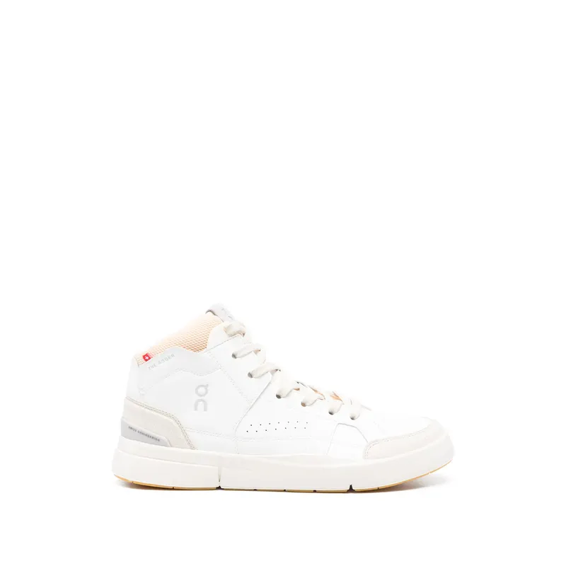On Running Roger Clubhouse Mid Lace-up “White/Neutrals” | 3WD11152932 THE ROGER WHBLO