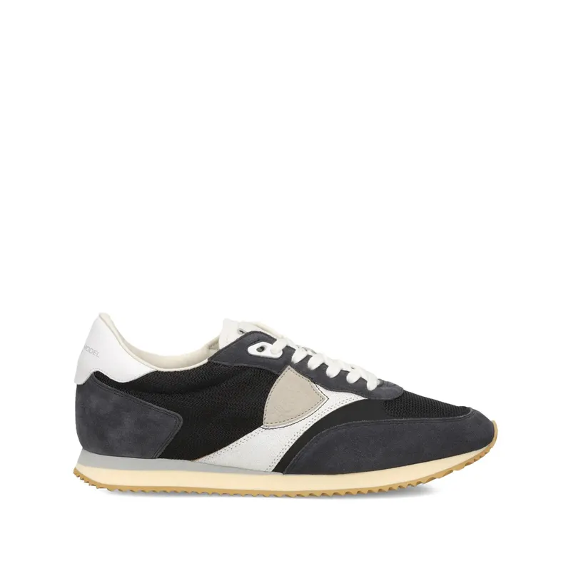Philippe Model Blville Panelled Low “Black/Grey” | BVLU W002