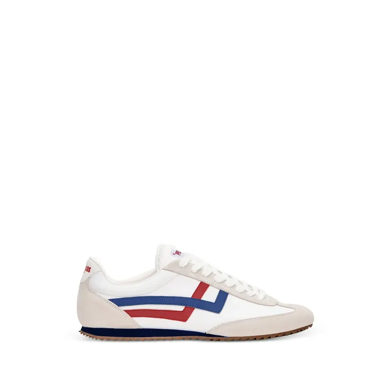 Pro-keds Racer 77 Leather-inserts “White/Neutrals” | R7226SLW RACER 77 WHRBL