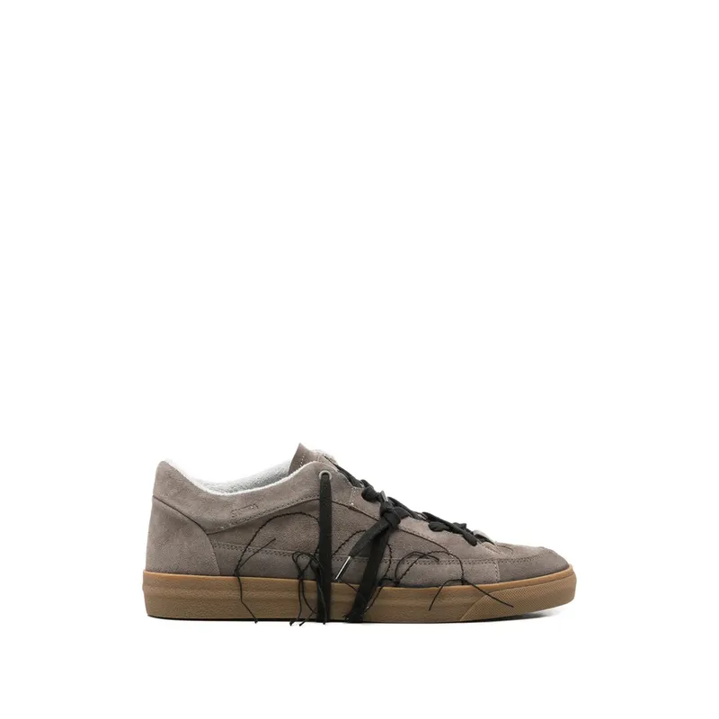 Santha Love Cut Frayed Lace-up “Brown” | YU05-LC-SD-TA TAUPE