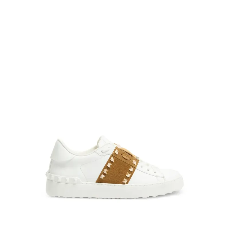 Valentino Garavani Rockstud Untitled “White/Brown” | 9W2S0A01ZBV 3DZ