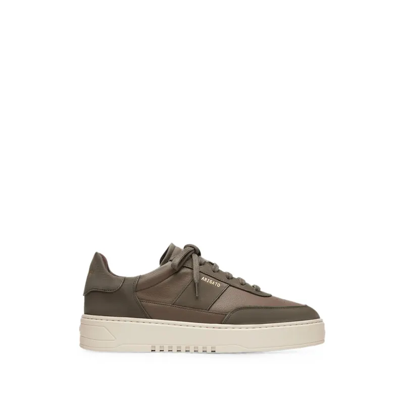 Axel Arigato Orbit Panelled Leather “Brown/Green” | F4042002 ORBIT VINT BRODB