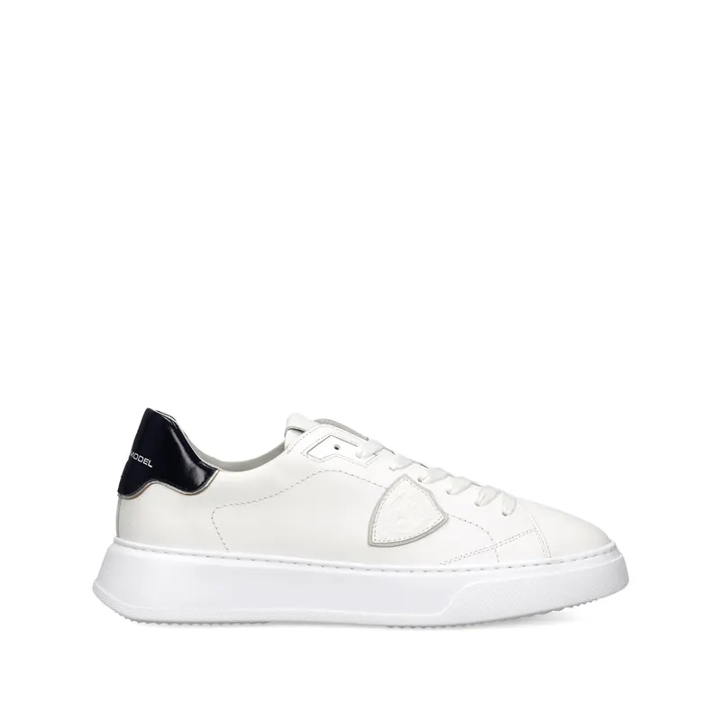 Philippe Model Temple Low Leather “White” | BTLU V018