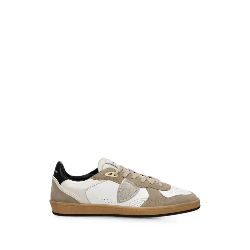 Philippe Model Logo-patch Panelled “White/Neutrals” | PGLU VD05