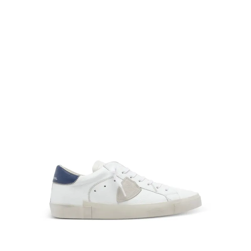 Philippe Model Prsx Logo Leather “White” | PRLU VZ03