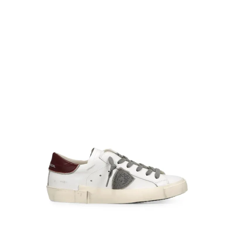 Philippe Model PRSX Low Leather “White” | PRLD V038