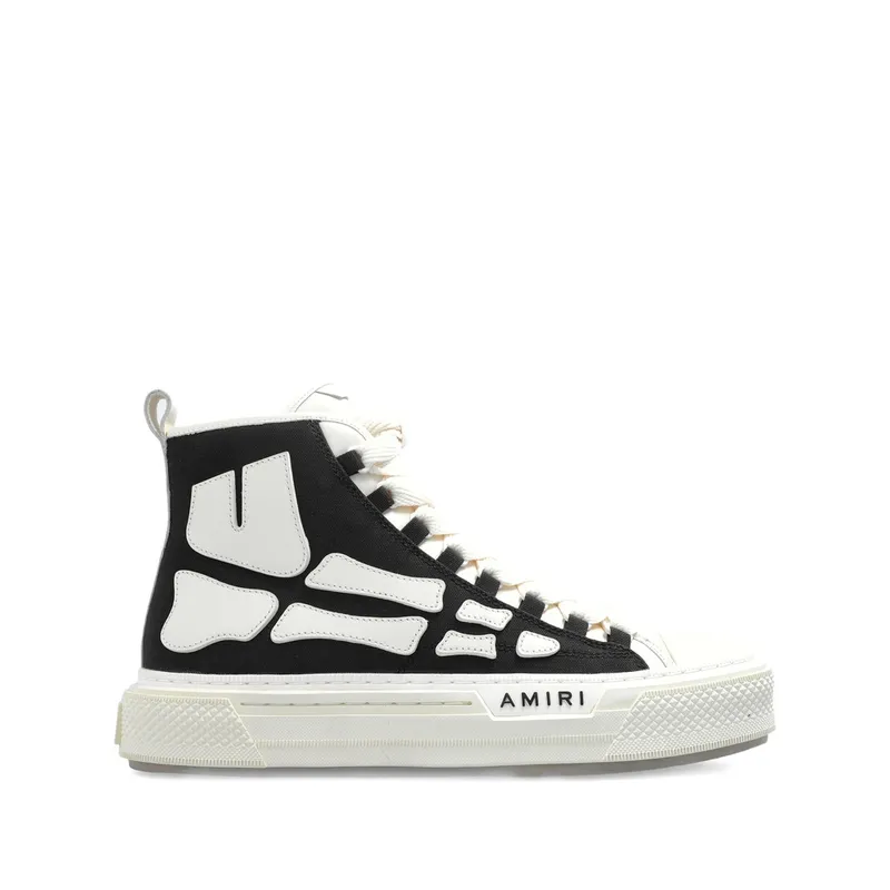 Amiri Skel Court Hi “Black/White” | AMFOSR1149 001
