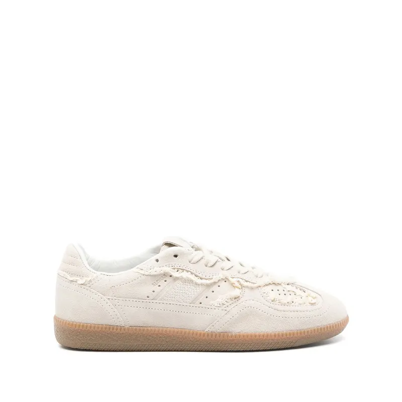 Alohas Tb.490 Crochet-trim Leather “Neutrals” | S100823-01 CRCRE