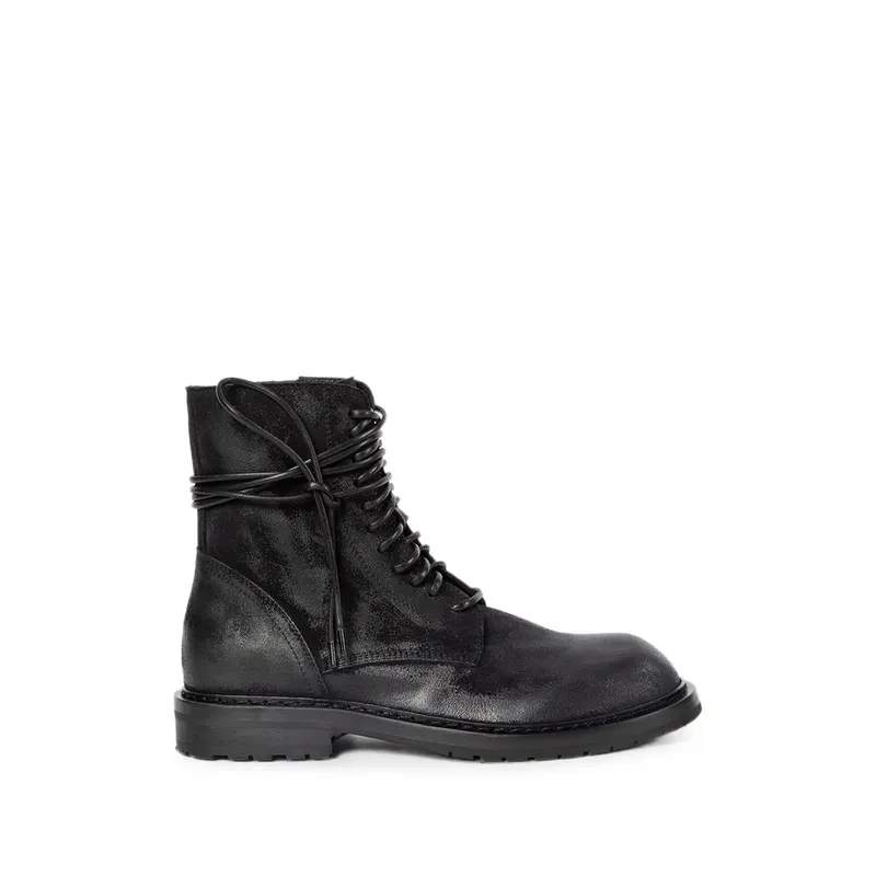 Ann Demeulemeester Danny Lace-up Ankle “Black” | B0010092 LT209 089