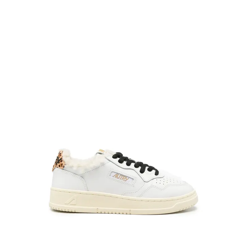 Autry Medalist Leopard-print “White” | AUXW OC02