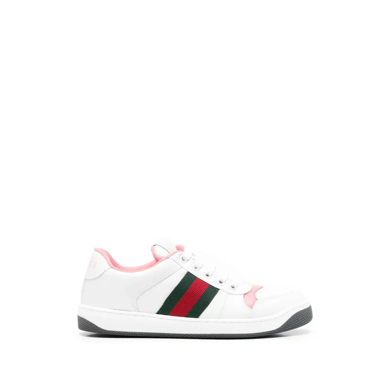 Gucci Web-stripe “White/Pink” | A000MW FAGAU 9063