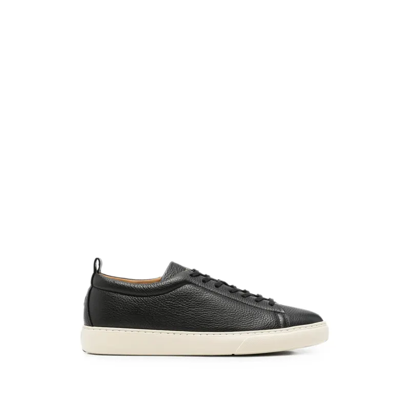 Henderson Baracco Grainy-leather “Black” | COLBY.C.5 NERO
