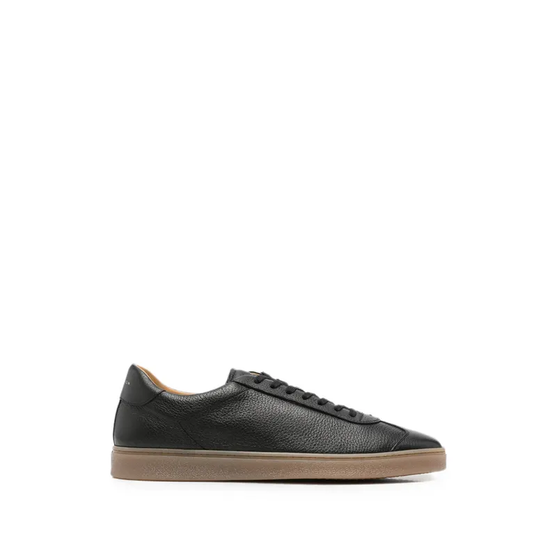 Henderson Baracco Pebbled-leather “Black” | STAR.C.51 NERO