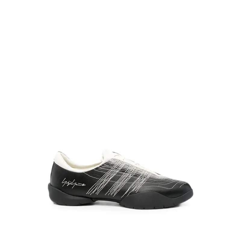 Y-3 Regu Embroidered Low-top “Black” | KH9347 BLACK