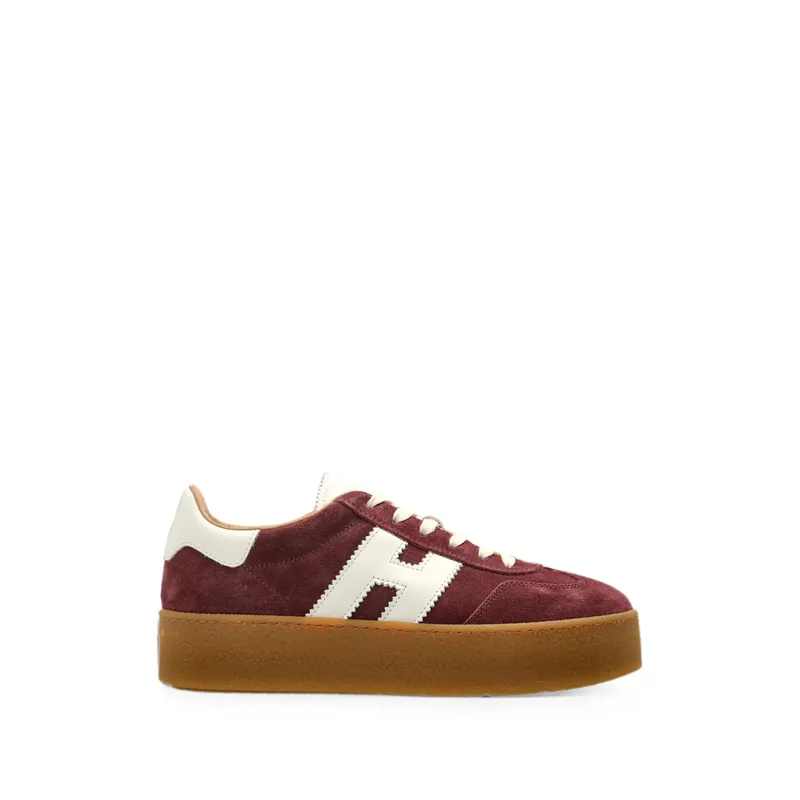 Hogan Cool Logo-patch Platform “Red/White” | HXW6980FB60U L60UUJ