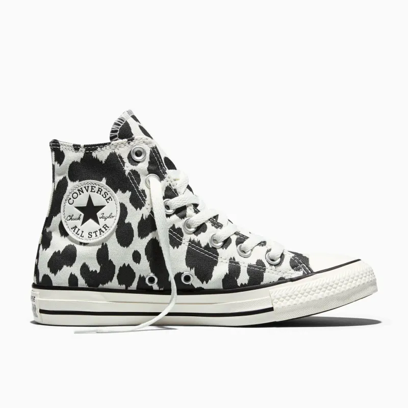 Converse Chuck Taylor All Star “Cow Print” “Black / Egret / Black” | A17919C