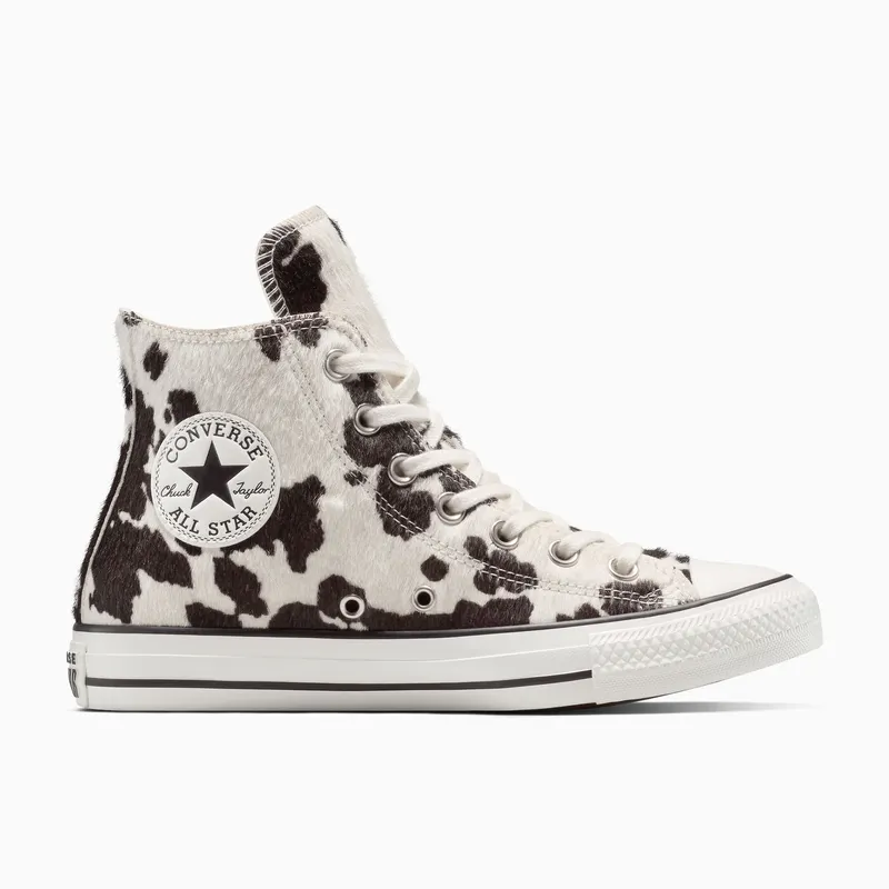Converse Chuck Taylor All Star ‘Cow Print’ – Pony Hair Pack “Egret / Mudguard / Black” | A17976C