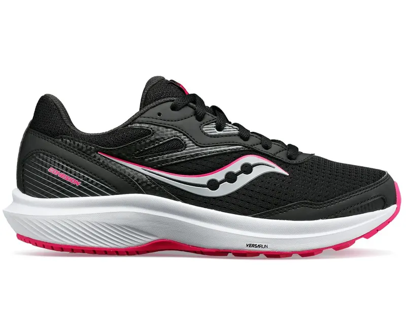 Saucony Cohesion 16 “Black Fuchsia” | S10781-10