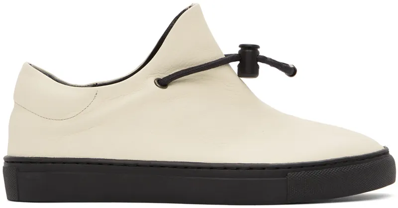Y’s Leather Slip-On “Off-White” | YT-E40-730