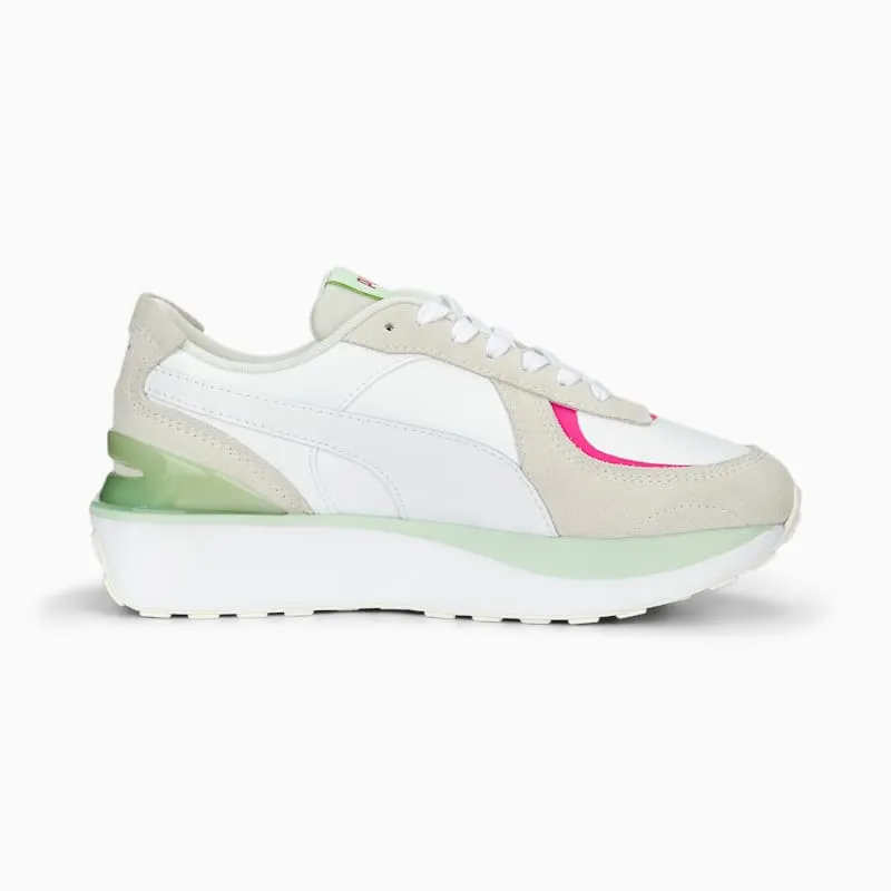 Puma Cruise Rider Nu Brighter Days “White/Pink/Green” | 389925-01
