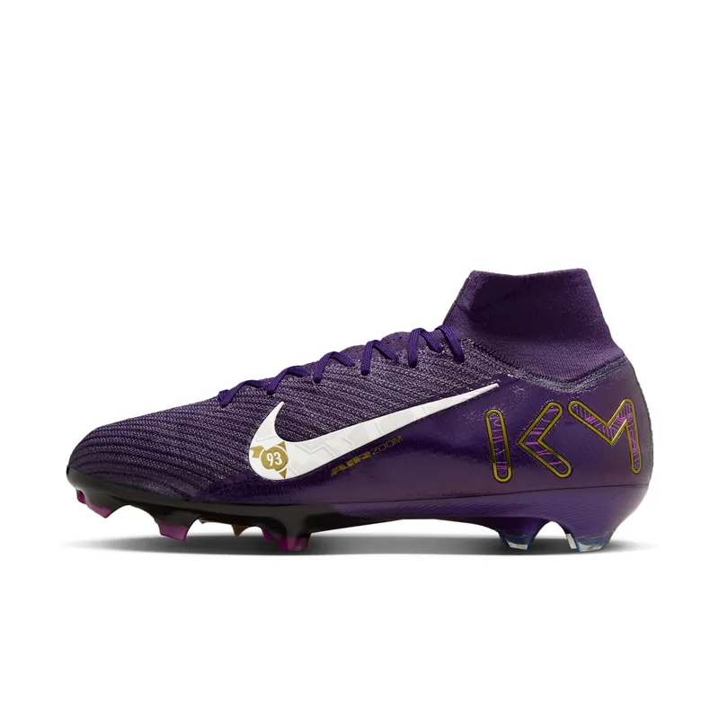 Nike Zoom Mercurial Superfly 10 Elite FG “Kylian Mbappé Grand Purple” | FQ8692-500