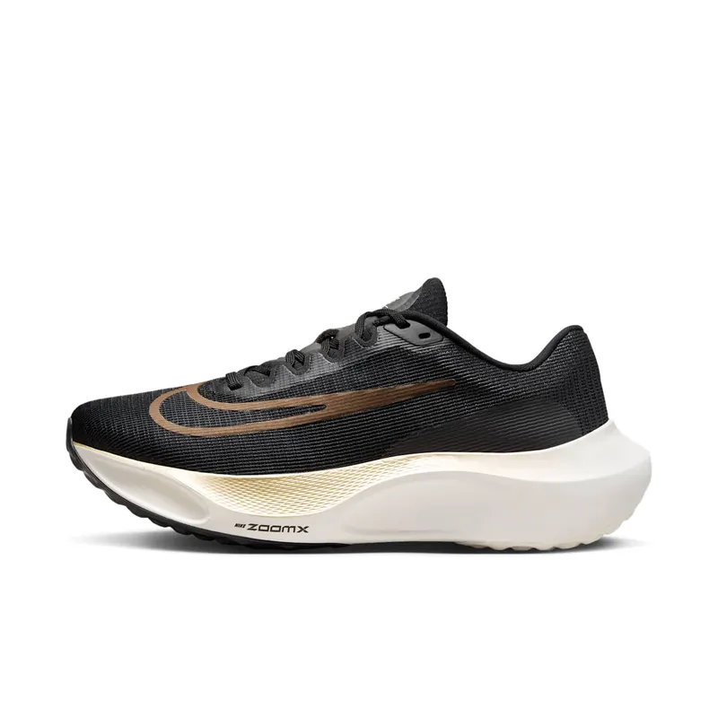 Nike Zoom Fly 5 Black Metallic Gold Grain “Black / Sail / Metallic Gold Grain” | DM8968-002