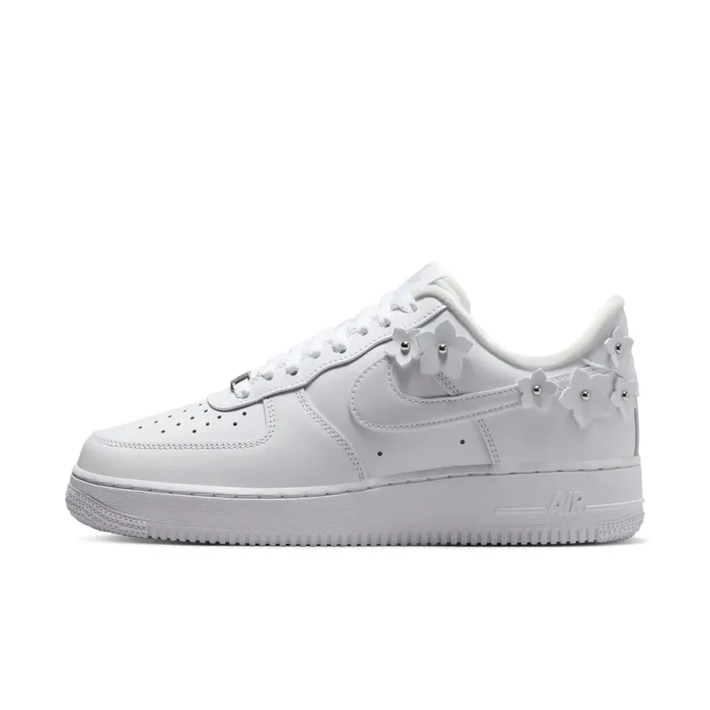 Nike Air Force 1 Low ’07 Womens “Florette White Wolf Grey” | IR8637-100