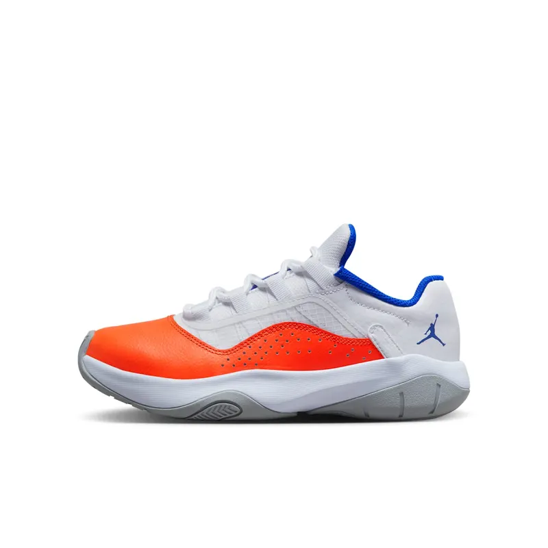 Jordan 11 CMFT Low GS “White Safety Orange Hyper Royal” | CZ0907-108