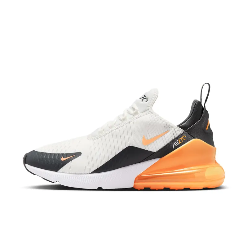 Nike Air Max 270 Summit White Anthracite White Laser Orange | AH8050-114