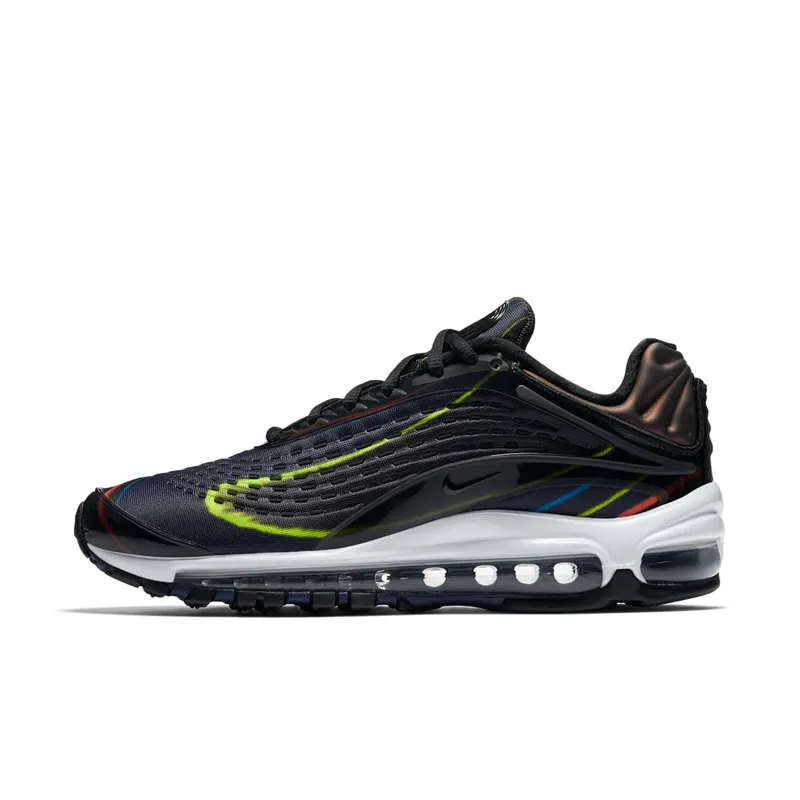 Nike Air Max Deluxe Black Midnight Navy “Black / Black / Midnight Navy / Reflective Silver” | AQ1272-001