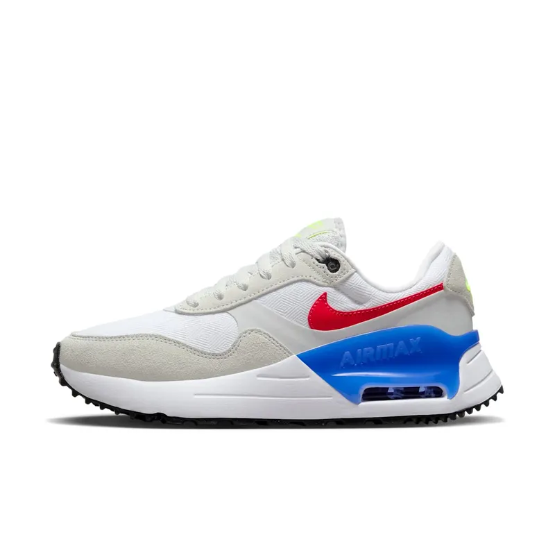 Nike Air Max Systm White Siren Red Photon Dust | DZ1637-100