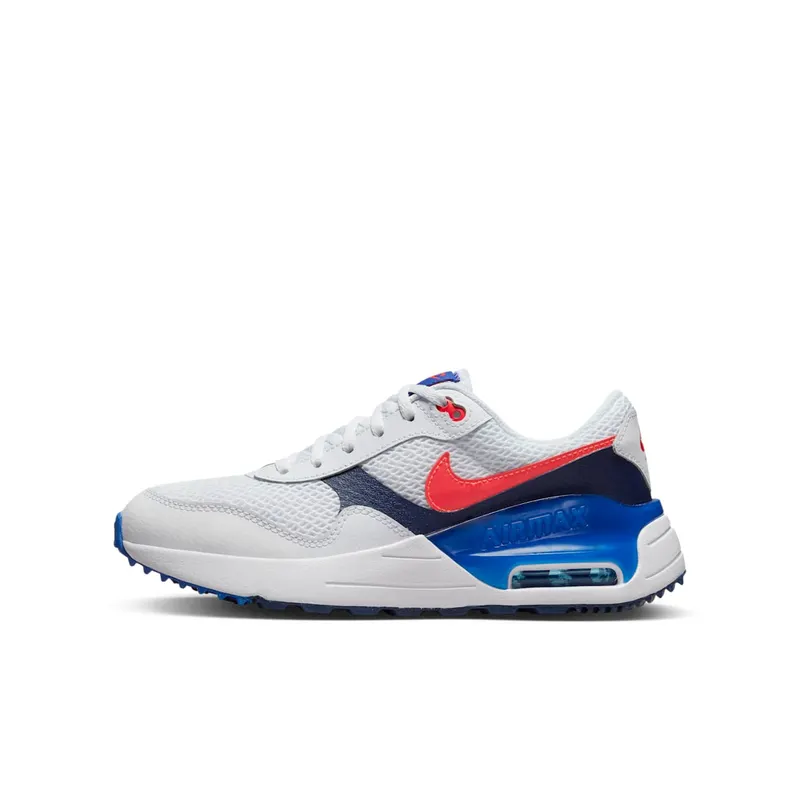 Nike Air Max Systm White Bright Crimson | DQ0284-101