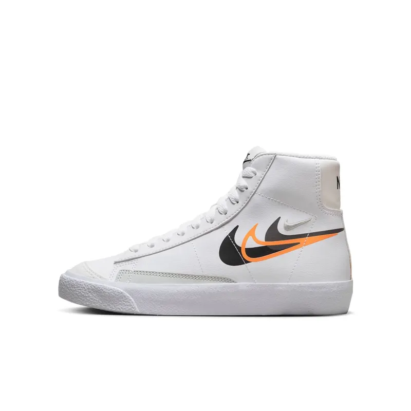 Nike Blazer Mid White Black Bright Mandarin | FN7788-100
