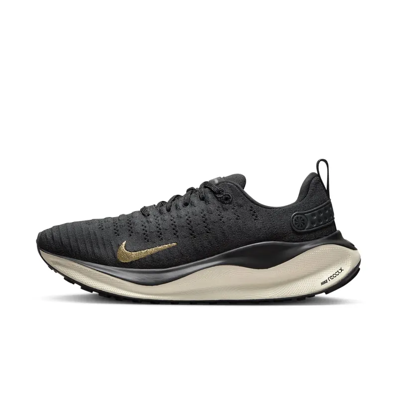 Nike ReactX Infinity Run 4 Dark Smoke Grey Metallic Gold | DR2670-006