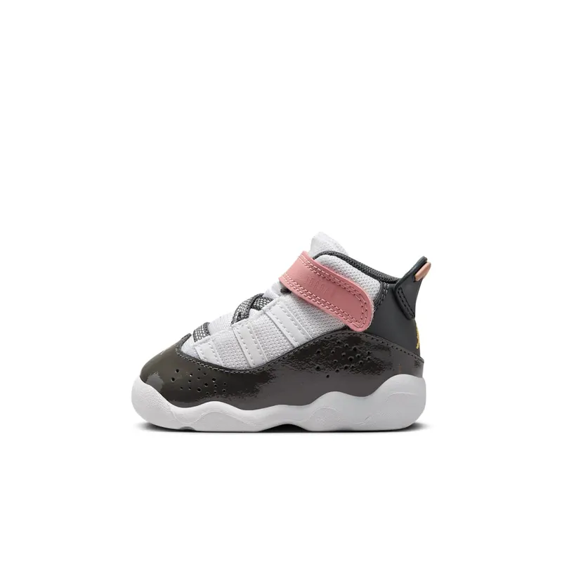 Jordan 6 Rings TD “White Red Stardust Vapor Green Anthracite” | DV3179-101